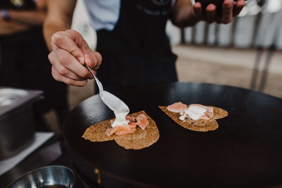 mini-crêpes/mini-galettes.