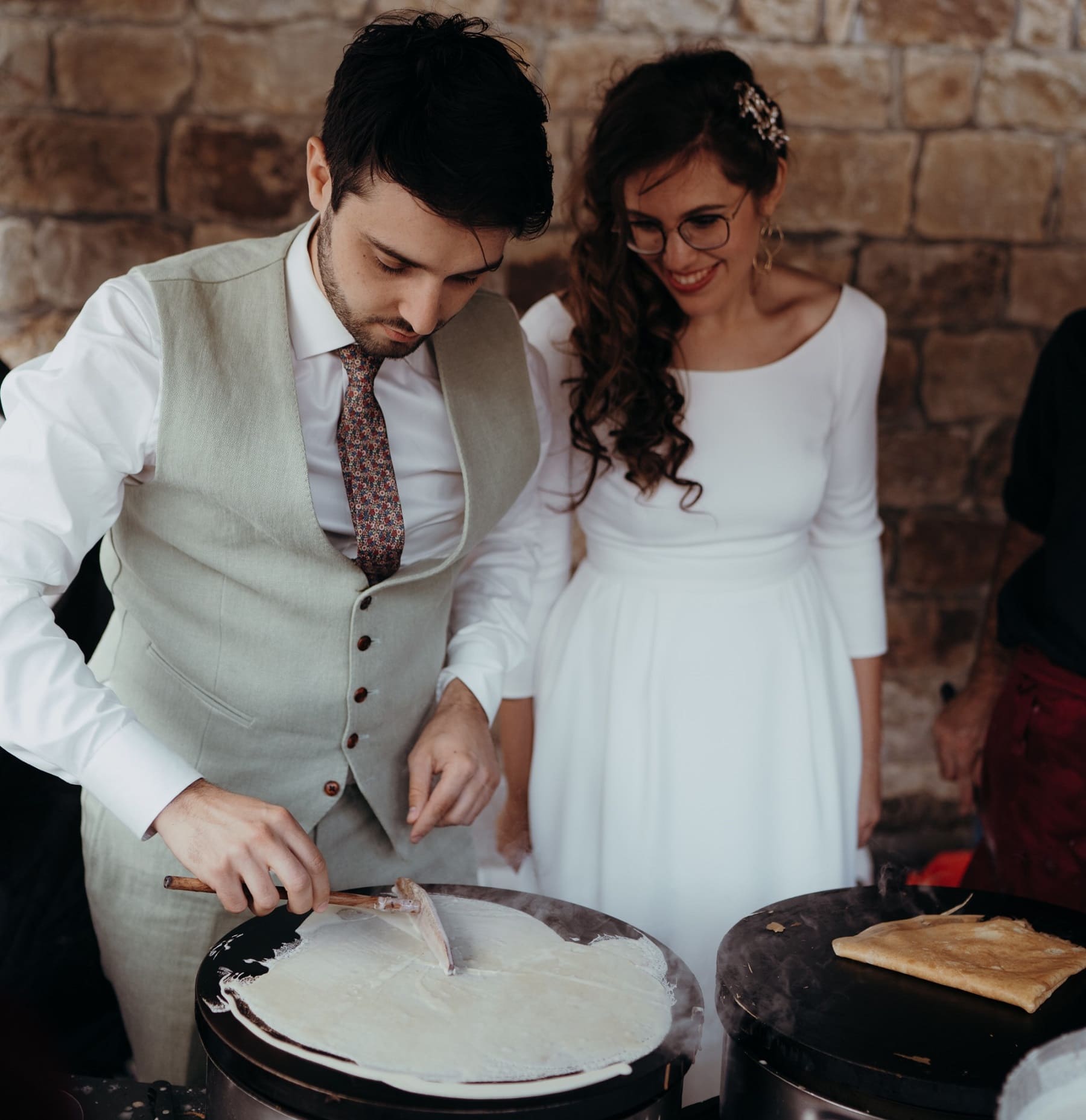 Dégustez nos galettes avec de produits prestigieux pour un repas assis pour votre évènement, Menu prestige Crêpe et galette