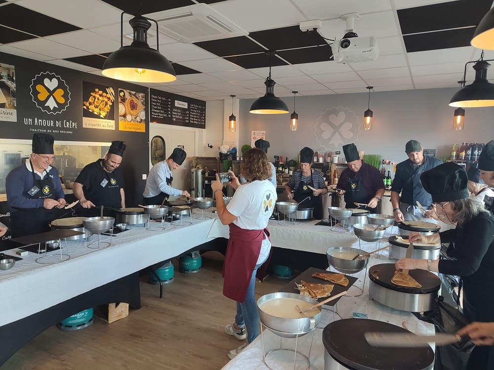 cours de cuisine team building