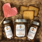 Pots de caramel beurre sale avec petits beurres